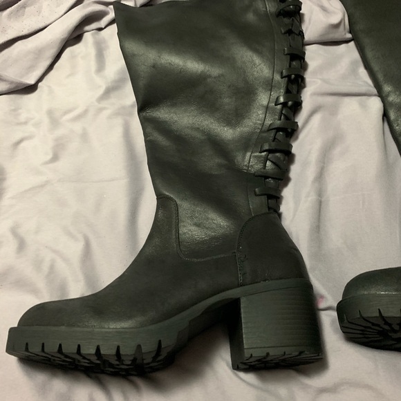 torrid Shoes - TORRID black lace-up women’s boots